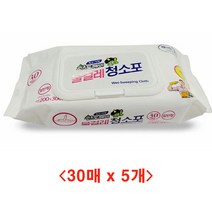 (디앤티) 송진가루 송화가루 미세먼지 청소포 먼지청소포