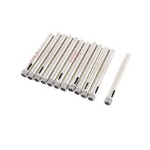 uxcell 6mm 다이아몬드 공구 드릴 비트 화강암 타일 유리 구멍 톱 12개