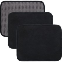 우레탄볼링공 우레탄하드볼 하이퍼포먼스볼링공 Windspeed 3PCS Bowling Ball Towel 10x8in Microfiber Cl, 01 Black-3