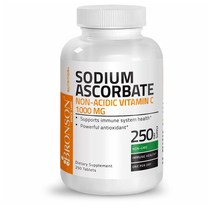 브론슨 Bronson sodium Ascorbate 아스코르빈산 나트륨 250정, 1세트, 1개