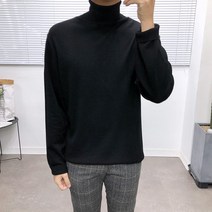 애드매이브 남자 소프트 캐시미어 목폴라 터틀넥 니트 7컬러