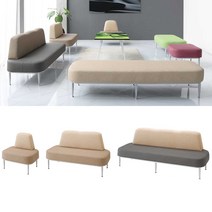 수퍼니처 B958 로비/라운지소파 대기의자, 958(W810), 진아이보리