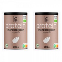 독일 Naduria Mandelprotein Pulver 나두리아 아몬드 프로틴 파우더 단백질 300g 2팩
