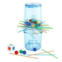 구슬타워 스틱뽑기 블럭방 유아 보드게임 유치원놀이 놀이교구 요양원 방과후 아이들게임 주말게임 교육용