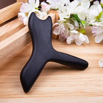 본연 물소뿔 괄사 마사지 지압봉 옥괄사 괄사도구 모음, 34)스톤지압 2호, 1개