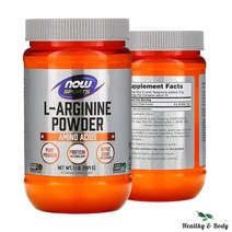 나우푸드 스포츠 엘 아르기닌 파우더 454g L-Arginine