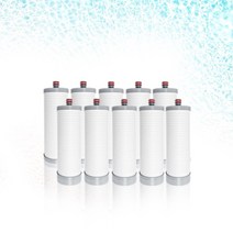 물도깨비 3중구조 리필 필터 10개 녹물 염소 제거