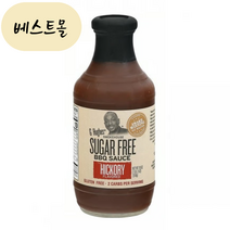 [해외] 지휴즈 스모크하우스 무설탕 바베큐 소스 히코리맛 510g 베스트몰 미국직구, 1개