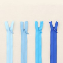 소잉데일리 콘실지퍼 바지지퍼 청바지지퍼 모음전_ 15cm~100cm 160여종, 28 비비스카이블루, 7. 콘실지퍼_25cm(26~50)