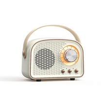 휴대용cd플레이어 씨디플레이어 레트로 블루투스 스피커 무선 usb 충전 서브 우퍼 fm, style2-흰색