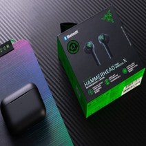 수영이어폰 방수 차이팟 Razer-해머헤드 트루 X 무선 게임용 이어 버드 저지연 블루투스 5.2 블랙 스마트, 01 Black, 01 Black