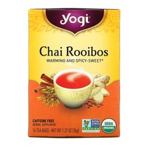 Yogi Tea 차이 루이보스 무카페인 16 티백 36g(1.27oz)