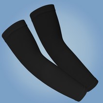 로고없는 무지 팔토시 등산 단체 쿨토시 인쇄 제작, 블랙