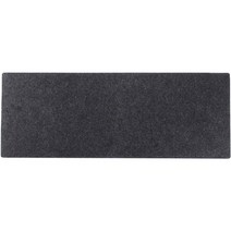 손목 보호 게이밍 장패드 노트북 컴퓨터 대형 마우스 귀여운 패드 사무실 책상 매트 테이블 키보드 울 펠트 쿠션 책상 미끄럼 방지 매트 게이머 매트, 어두운 회색