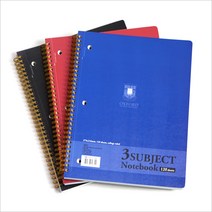 달콩팬시 옥스포드 3공 절취스프링 Letter 좌철 120매