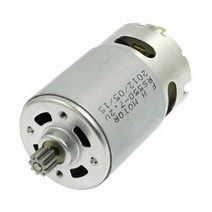 인덕션 소형 감속 진동 모터 DC 7.2V 10.8V 12V 14.4V 16.8V 18V 21V 9 치아 기어 모터 교체 히타치 충전식 전기 드릴 550