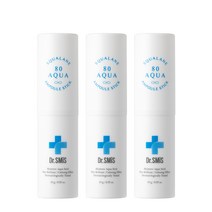 [9월초특가!!] 닥터스미스 영양 수분 보습케어 스쿠알란 80 아쿠아 모이스처 멀티밤 앰플스틱 10g (전신 사용가능), 3개