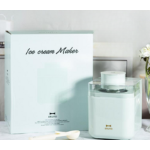 젤라또 머신 아이스크림 제조기 가정용 500ml, 민트 그린