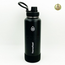 써모플라스크 보냉병 보온병 THERMOFLASK 코스트코 물병 등산용 운동용 캠핑용, 12세트, 1200ml 블랙