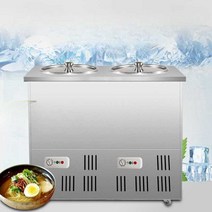 육수냉장고 스텐 식당 냉면 슬러시 기계 2칸 영업용, 본품