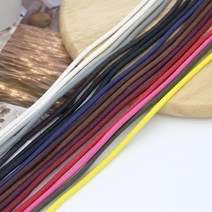 위드쏘잉 4마) 2mm 3mm 오시도리면끈 18color, 화이트