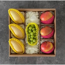 샤인머스캣 과일 혼합 망고 애플망고 사과 배 추석 과일 명절 선물세트, 옵션2-샤인머스캣&사과&배