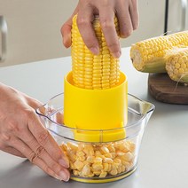 주방 가제 세트 필러 액세서리 소설 탈곡기, 01 yellow
