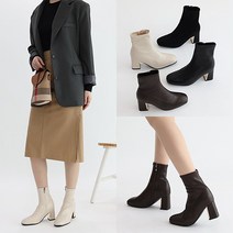 [보가] 바니아 21fw7066 스판 앵클부츠 (7cm)