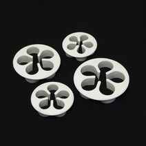 ▶Arianycos◀ Arianycos▶ 제빵재료 바나나모양틀 빵메이커 취미용품 홈베이킹, 선택옵션확인▶ 카페테리아 베이킹 플라워 쿠키틀 4종1세, 발송상품확인▶