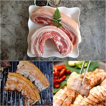 DAK_오겹살 돼지 통오겹살 수육 통바베큐 통오겹살구이용, 5.0cm, 500g, 1개