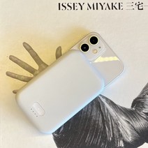 화이트 색상 마그네틱 멕세이프 완벽 호환 휴대용 무선 충전 보조 배터리팩 5000mAh C타입 충전 에어팟 충전 호환, 포함