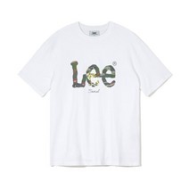 LEE 서울 에디션 트위치 로고 티셔츠 화이트 SEOUL EDITION TWITCH LOGO T-SHIRT WHITE