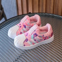 유아아이스케이트화 피겨스케이트 키즈 신발 여아 스니커즈 패션 캐주얼 어린이 스포츠 러닝 아동 유아, [14] 35, [04] 분홍색