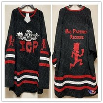 아이스하키용품 맞춤형 ICP 미친 광대 포세 제클 할로위키드 리들 하키 자수 저지, 91.카키색 - S