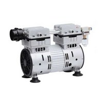 무오일 진공 펌프 산업용 저소음 컴프레서 1500W 고압, 750W 진공 펌프 헤드+필터 및 압력조절세트