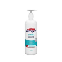 Almipro Syndet 스킨 클렌저 | 알로에 베라 및 오트밀이 함유된 비누 프리 모이스처라이징 바디 워시 건조하고 섬세하며 민감한 피부용 | 피부과 전문의 추천 | 병 499