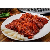 [가평맛집 설악막국수 춘천닭갈비] 초벌숯불닭갈비 캠핑음식 밀키트 국내산 택배, 500g, 1팩