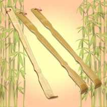 인하우스 대나무효자손1P효도손 등마사지 효자손 등긁개 인쇄가능, 1개