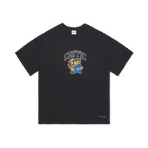 [정품/이벤트] 크리틱 CRITIC RUN TOGETHER 반팔 티셔츠 블랙