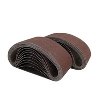샌딩기 연마기 사포 샌더기 원형 에어 그라인더 20 개 50x350mm 샌딩 벨트 40-800 grits 기계에 대 한 연, 10 600 grits