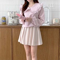 에피소드블랑 에피소드블랑 여자 대학생 봄 프릴 블라우스 5color (8290092)