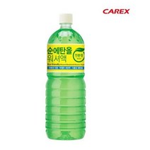카렉스 천연 발효 순 에탄올 워셔액, 1.8L, 48개