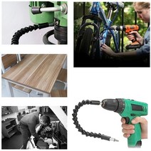 신상품 국민 유연한 육각 샤프트 드릴 비트 300mm 연장 홀더 마그네틱 연결 드라이브 전기 전동 공구 Acces, 01 Black_02 250mm