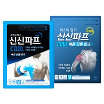 신신제약 신신파프 일체형 쿨파스 대형, 5개입, 10개