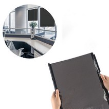 자동차 롤업 햇빛가리개 자외선차단 큐방 블라인드_1p, F68X125, 1개
