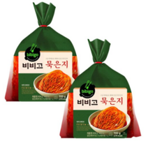 비비고 묵은지 900g X 2봉 (총 1.8kg), 2개