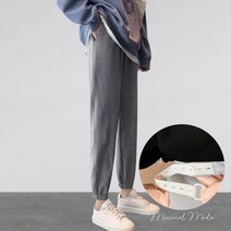 미니멀모다 여성 임산부 허리밴딩 조거팬츠 임부바지