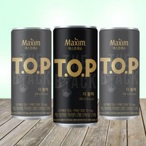 TOP 티오피 더블랙 200ml x 30캔, 단일옵션, 상세페이지 참조