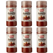 Badia Ground Annatto 바디아 그라운드 아나토 2.75oz(77.9g) 6팩, 77.9g, 6개