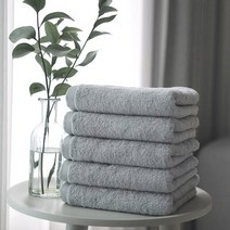 영신 40수 코마사 호텔수건 타올 170g, 화이트